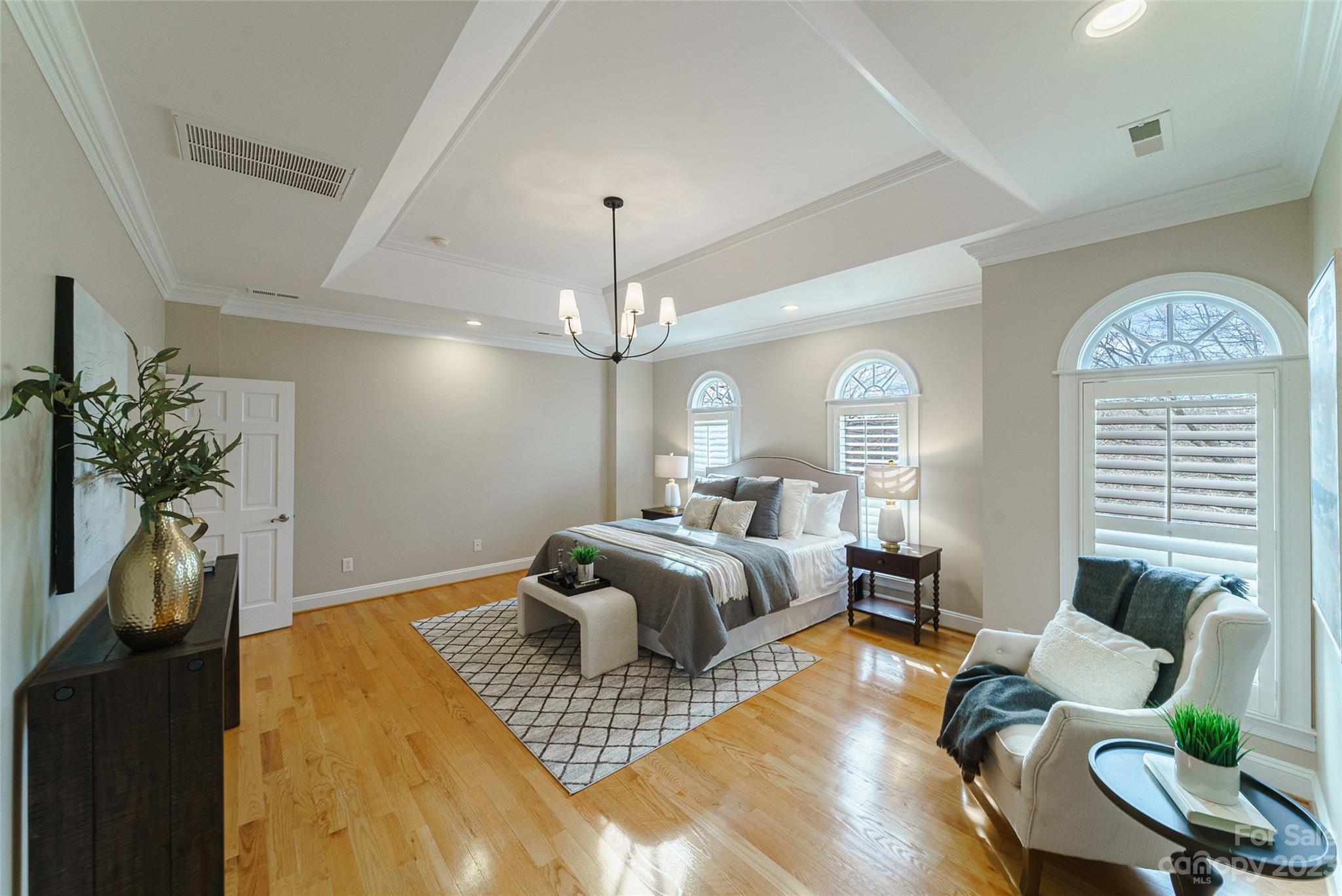 2134 Glade Hill Road Charlotte, NC 28270 - Photo 23 of 48 a living room with furniture chandelier and a table