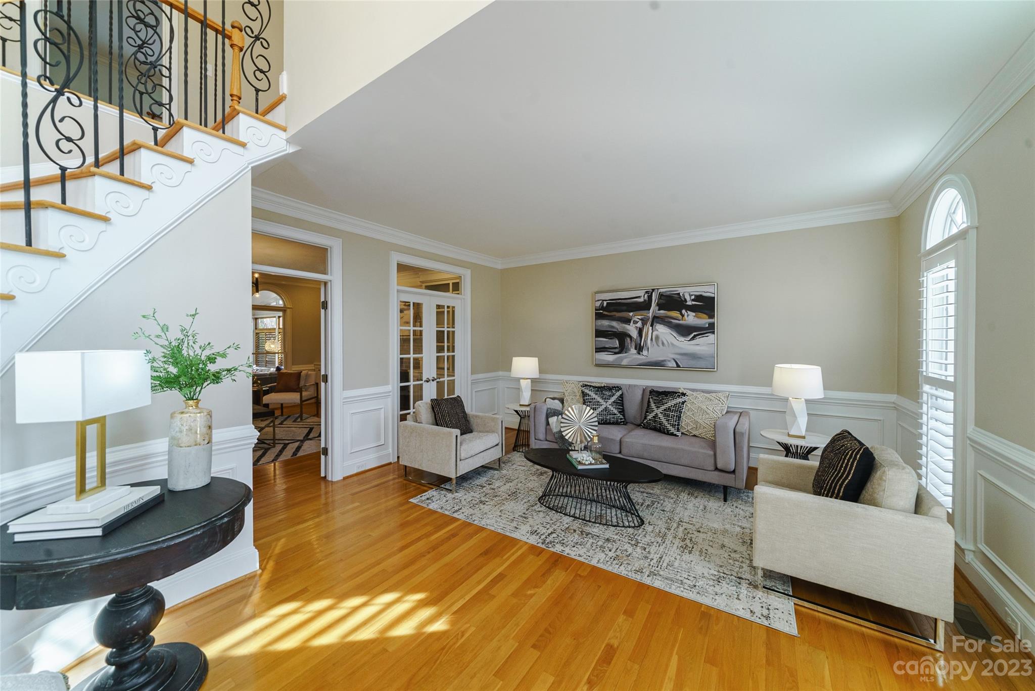 2134 Glade Hill Road Charlotte, NC 28270 - Photo 3 of 48 a living room with furniture and a large window