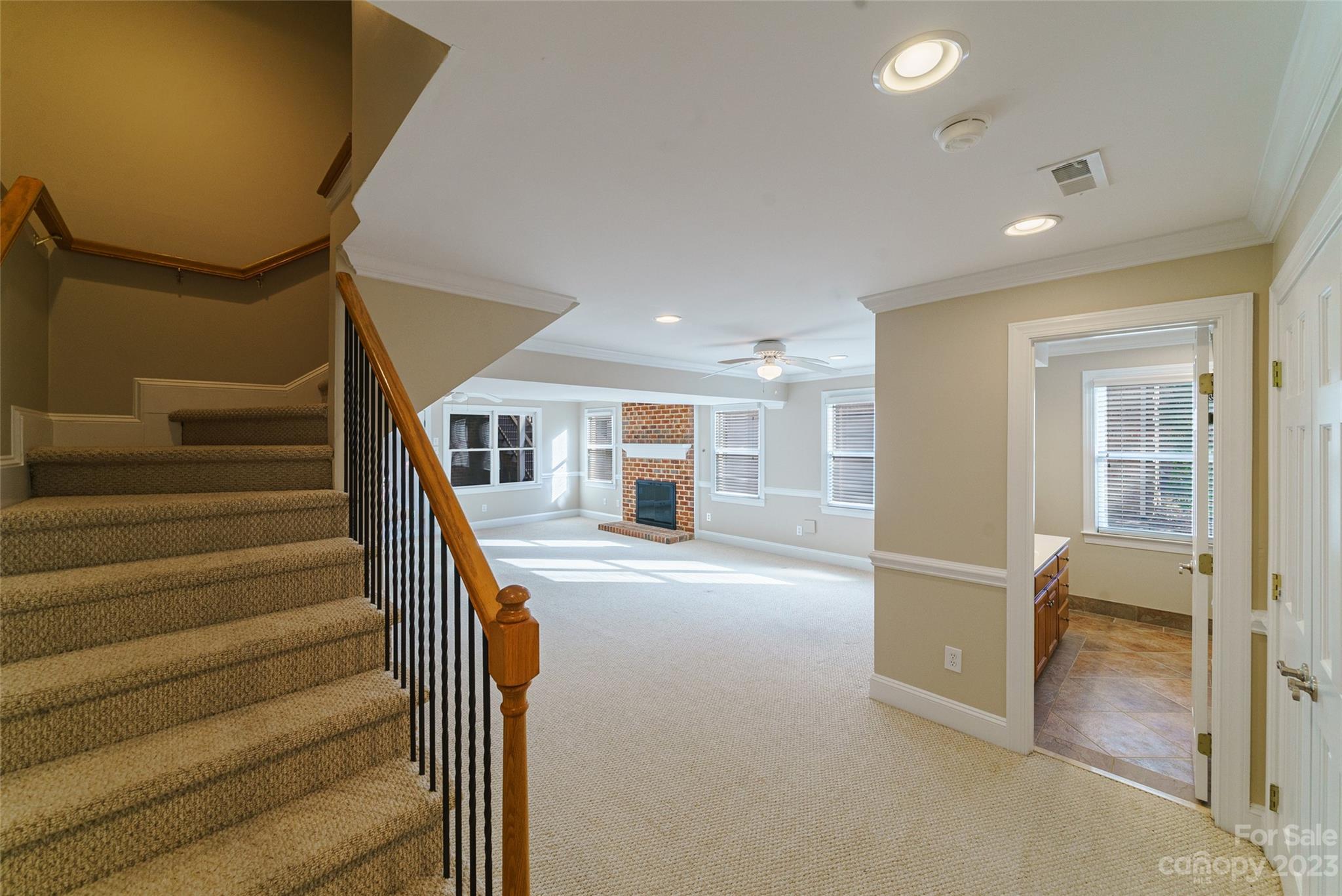 2134 Glade Hill Road Charlotte, NC 28270 - Photo 34 of 48 a view of entryway and hall with wooden floor
