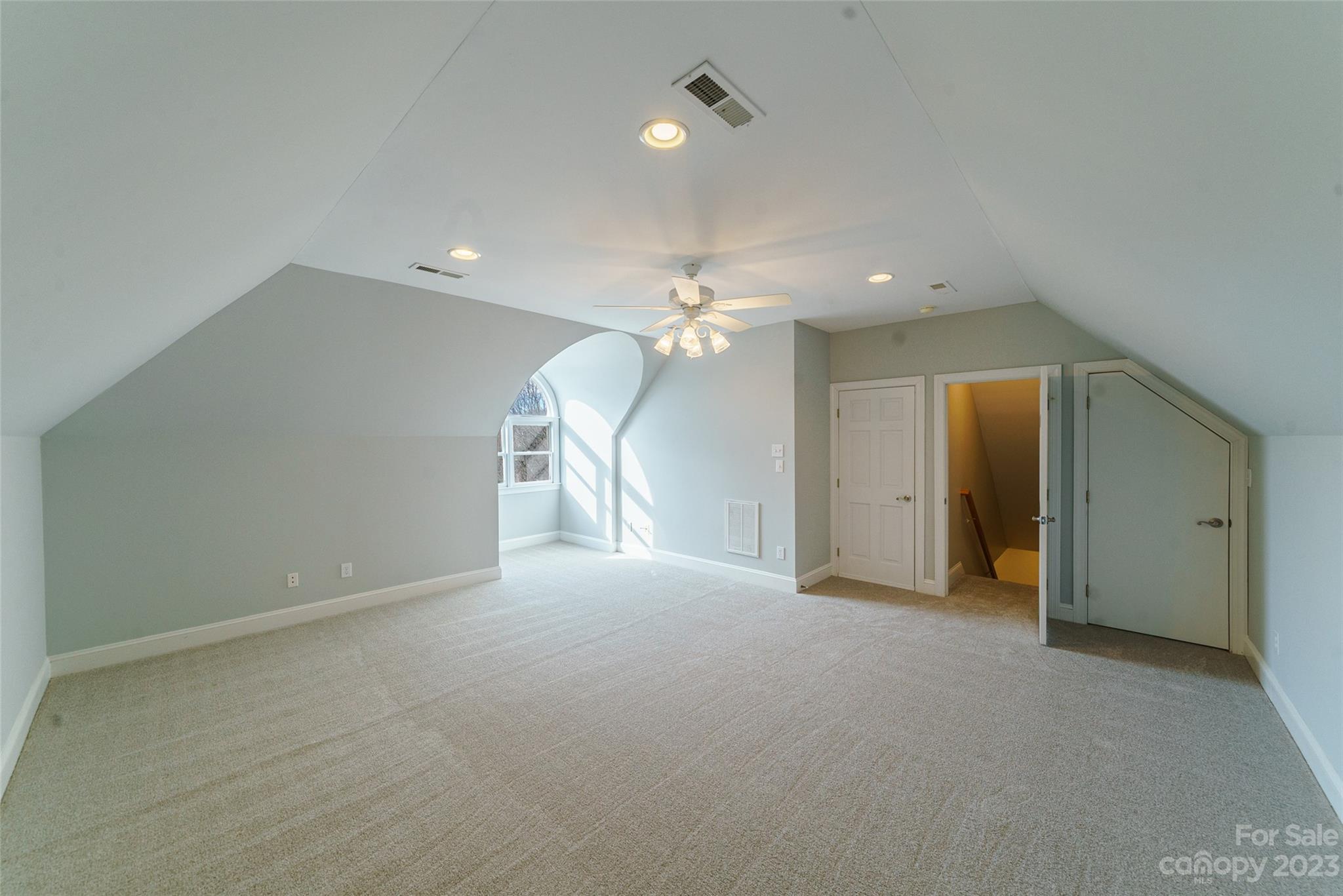 2134 Glade Hill Road Charlotte, NC 28270 - Photo 39 of 48 wooden floor in an empty room with a window