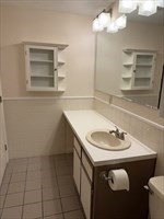 176 Maple Avenue, Unit 3 25 Rutland, MA 01543 - Photo 12 of 16 a bathroom with a sink a vanity and a mirror