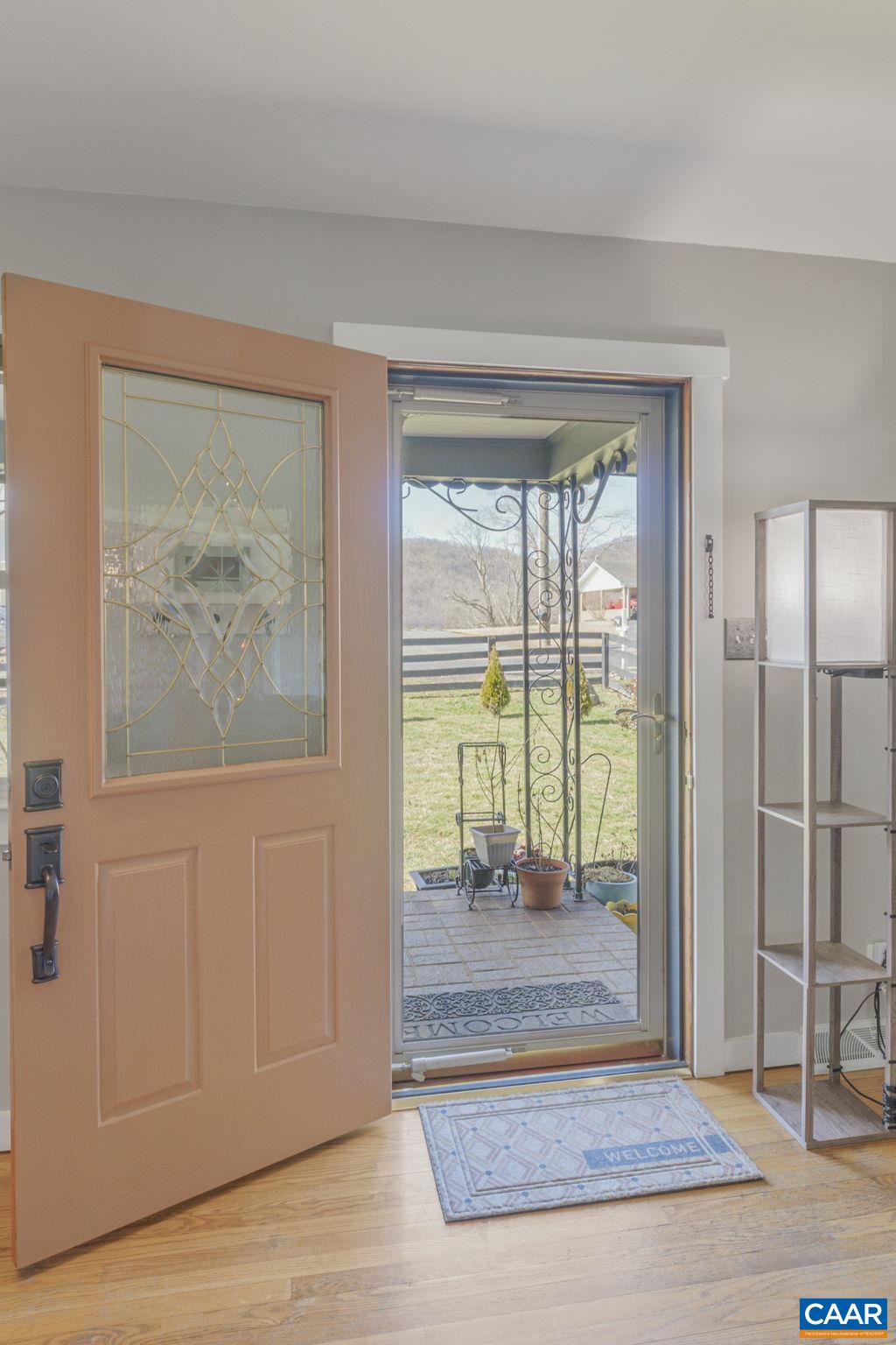 286 Madison Road Stanardsville, VA 22973 - Photo 9 of 48 a view of an entryway with wooden floor