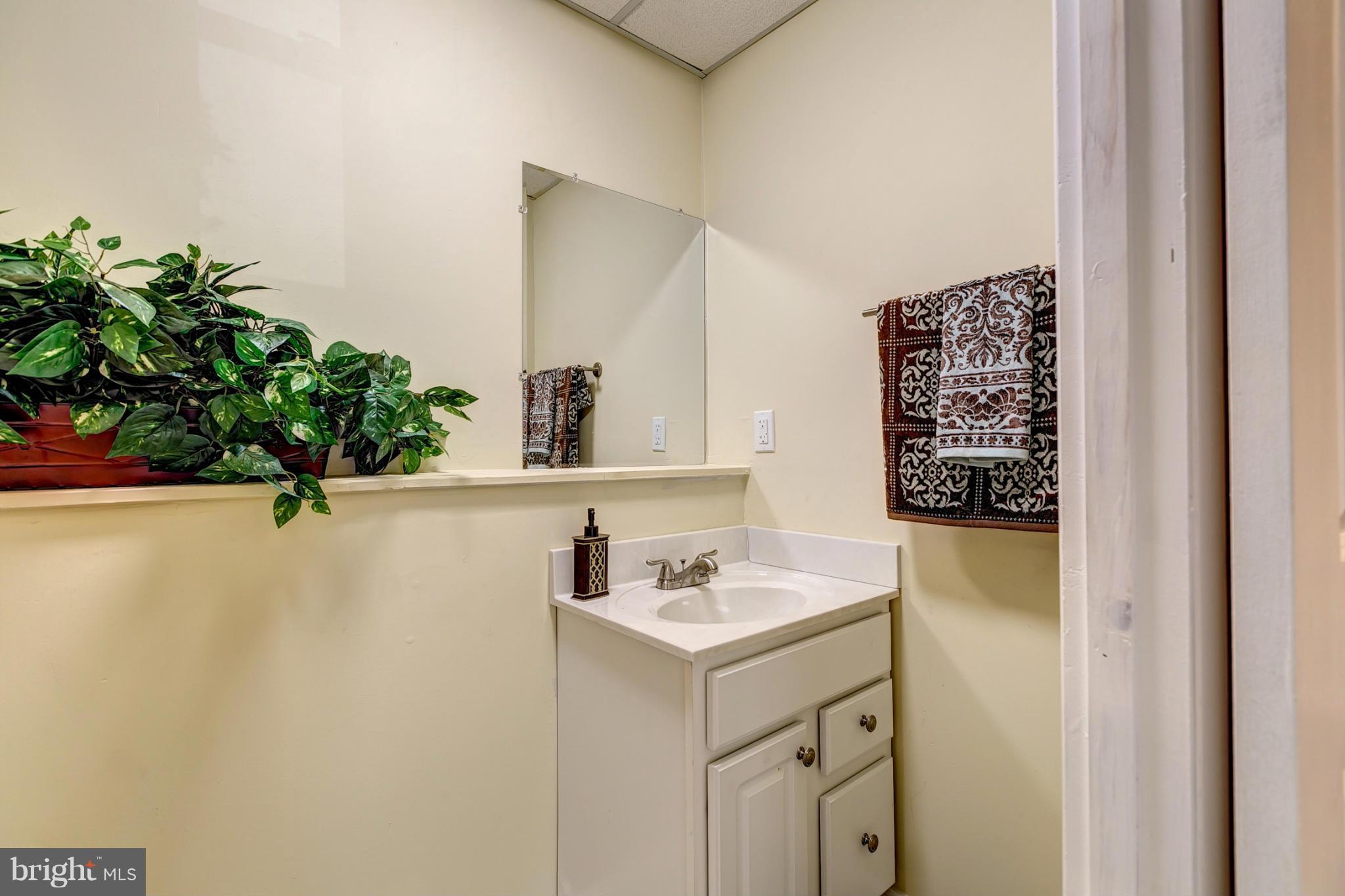 6711 Fox Meadow Road Baltimore, MD 21207 - Photo 25 of 30 a bathroom with a sink and a mirror