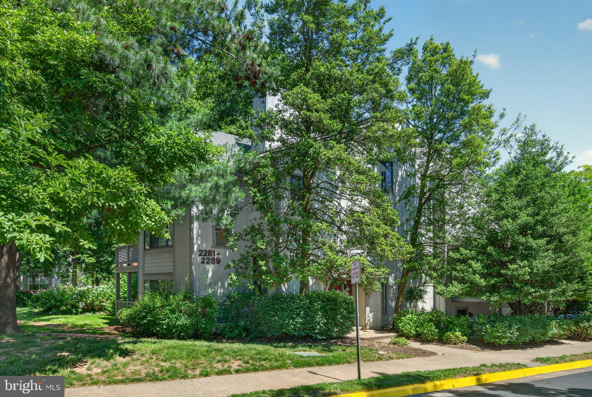 2281 Hunter's Run Drive, Unit 2281 Reston, VA 20191 - Photo 25 of 25 Charming home nestled among greenery.