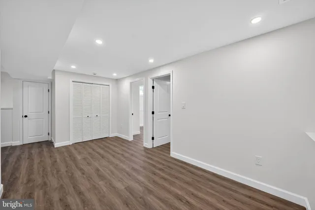 a view of wooden floor