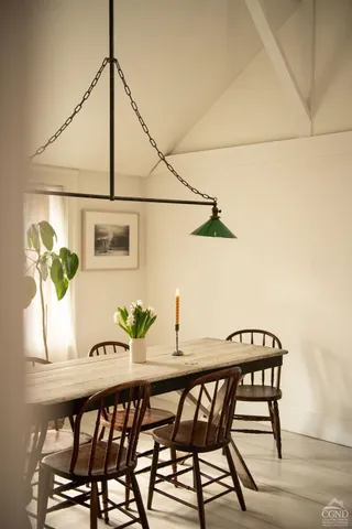 a view of small space with a window