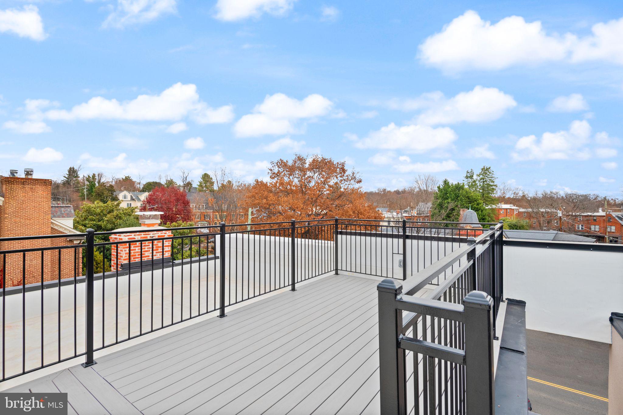 1610 Foxhall Road Northwest Washington, DC 20007 - Photo 48 of 66 Roof top deck