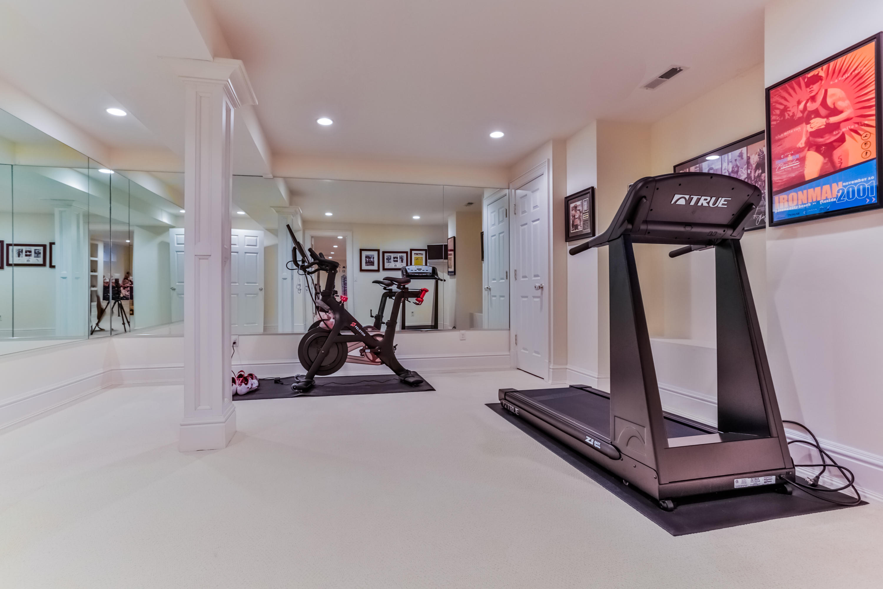 170 Brushy Ridge Road New Canaan, CT 06840 - Photo 46 of 56 a view of a room with gym equipment