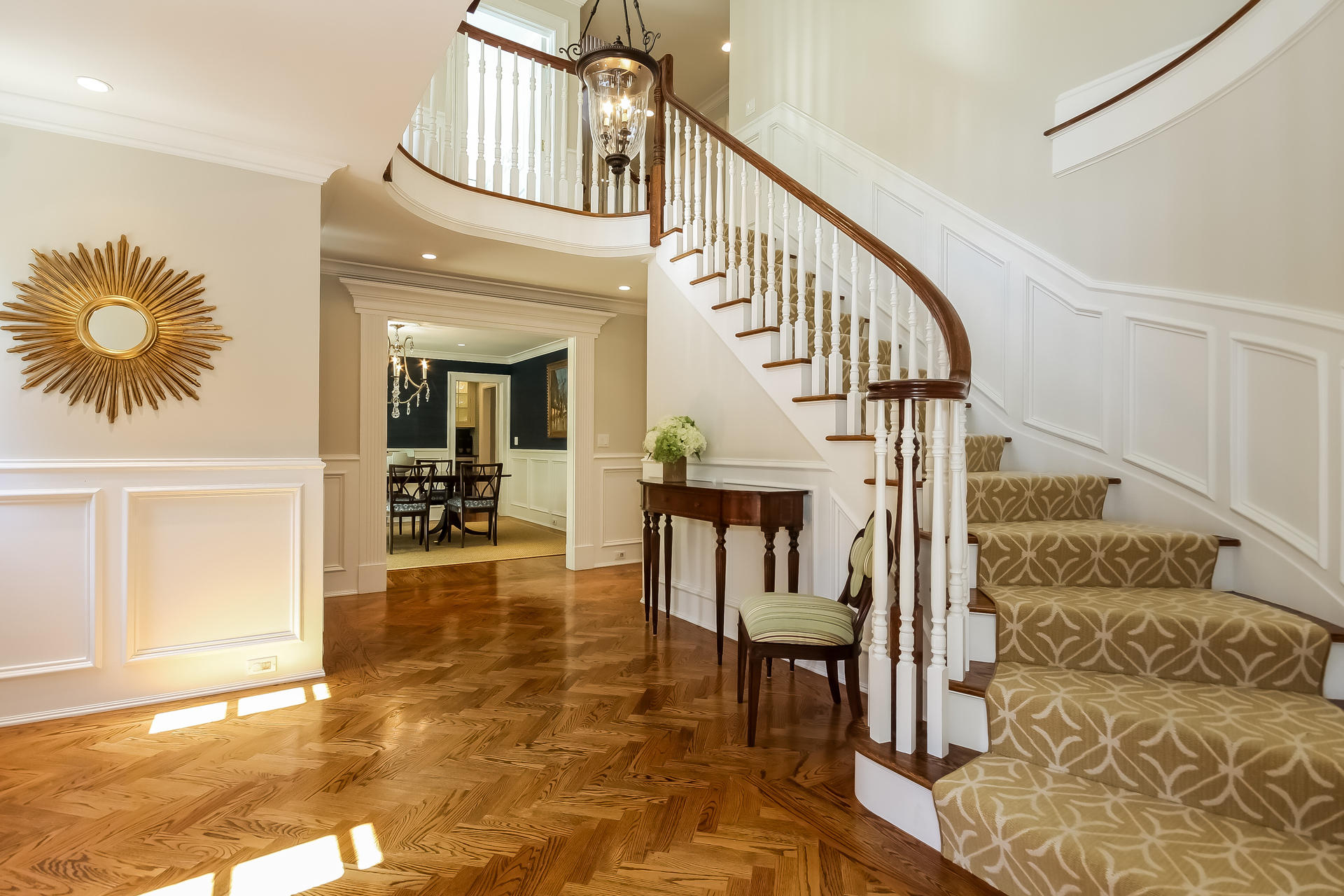 170 Brushy Ridge Road New Canaan, CT 06840 - Photo 8 of 56 a view of entryway livingroom and hall