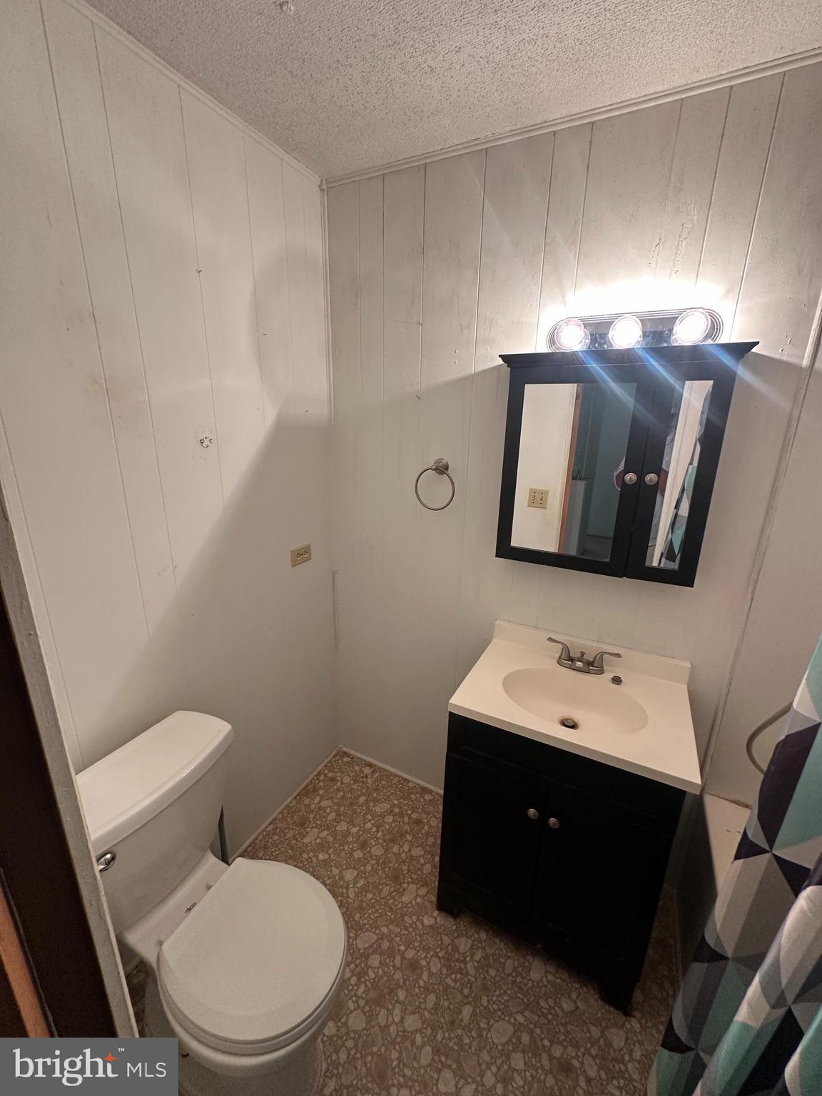 885 Liberty Furnace Road Edinburg, VA 22824 - Photo 6 of 10 a bathroom with a toilet sink and mirror
