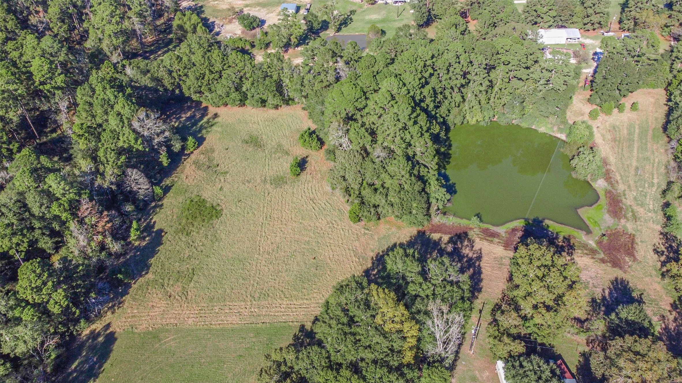 140 Little Loop Road New Waverly, TX 77358 - Photo 23 of 26 an aerial view of a house with a yard