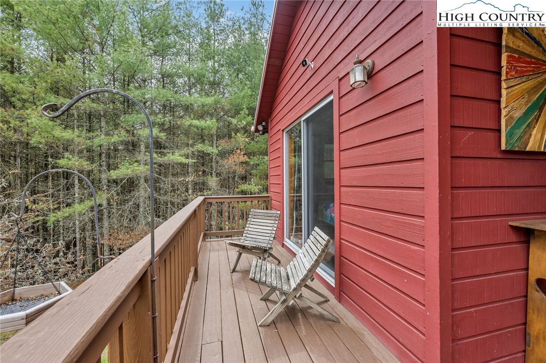 508 Curly Q Drive Crumpler, NC 28617 - Photo 31 of 39 a balcony with view of outdoor space