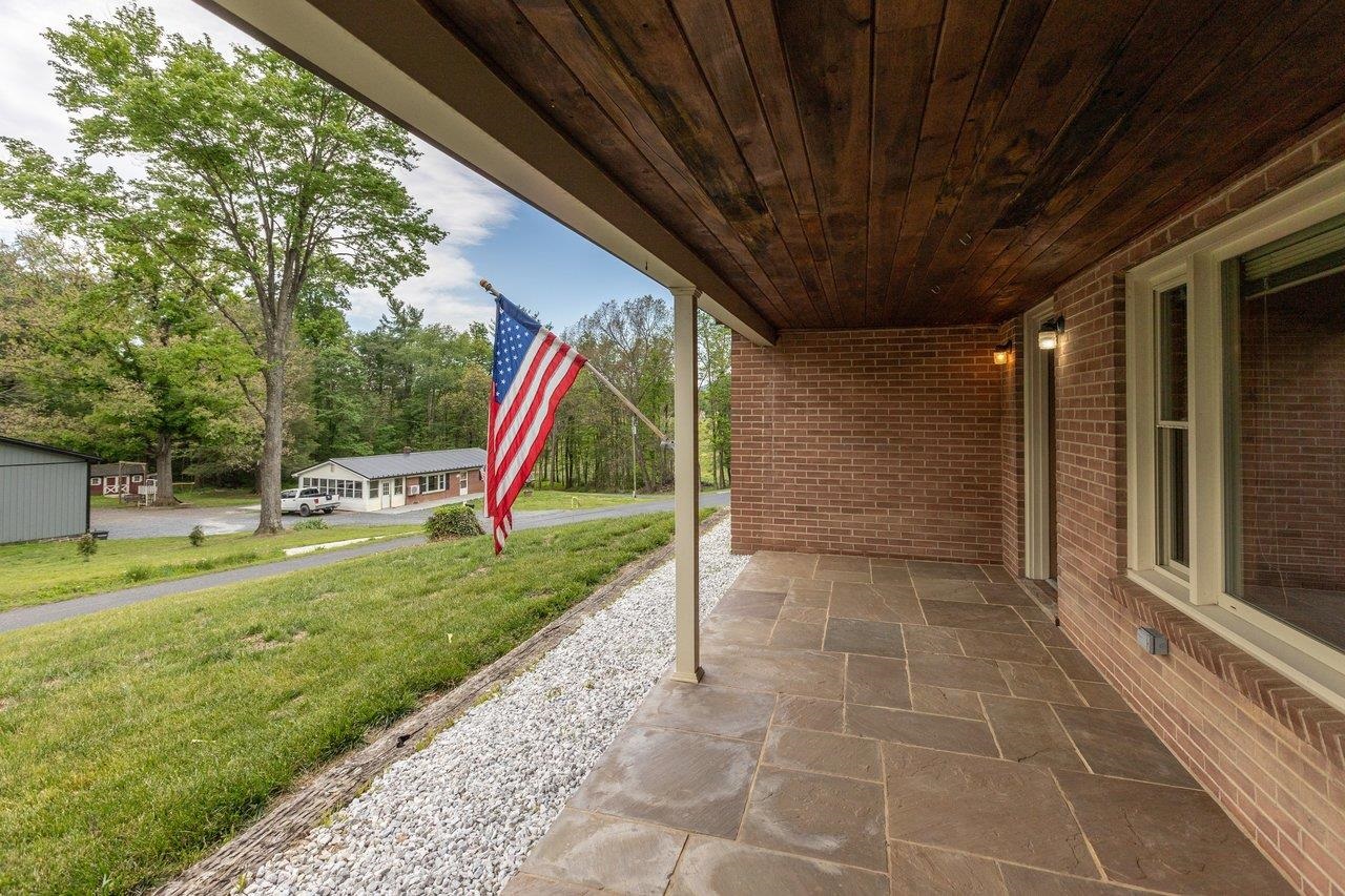 547 Grindstone Road Bridgewater, VA 22812 - Photo 40 of 57 a view of a porch with a backyard