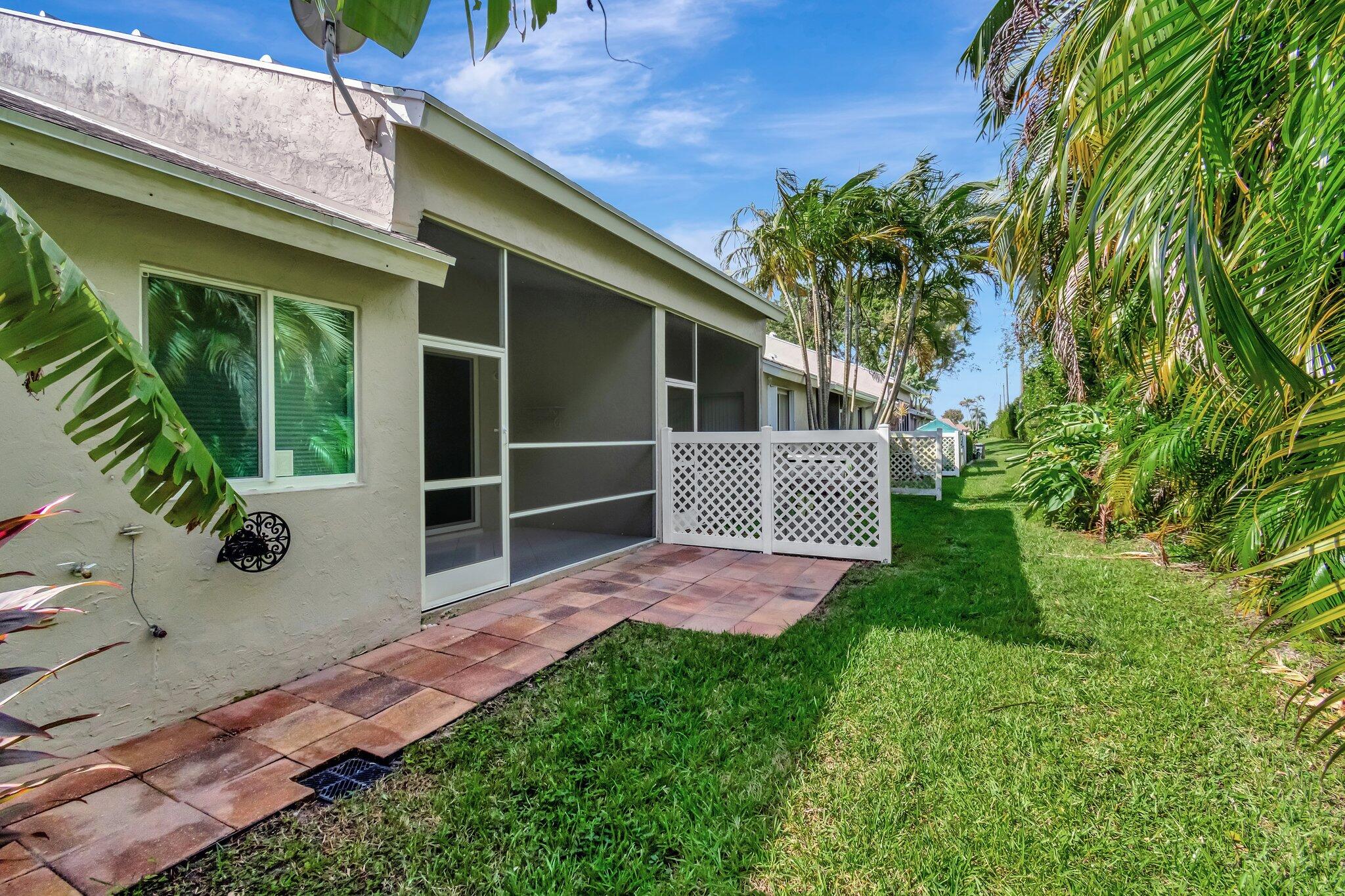 9237 Vineland Court, Unit F Boca Raton, FL 33496 - Photo 42 of 53 YARD