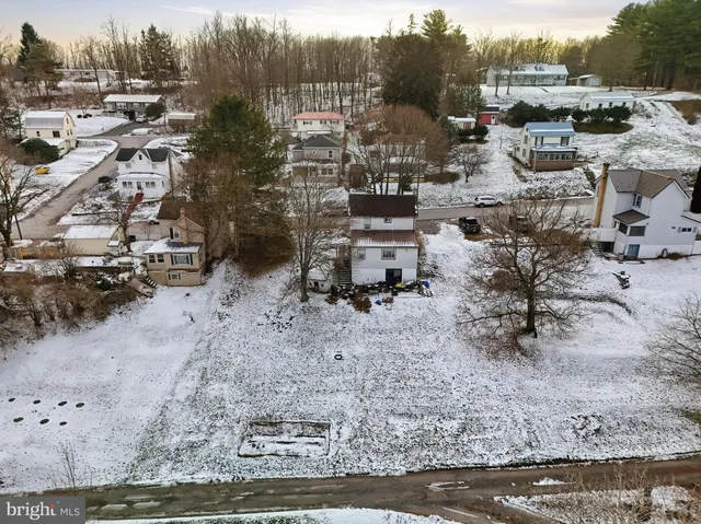 a view of a lake with outdoor space