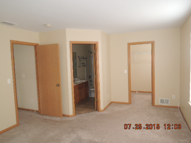 315 Reston Circle Romeoville, IL 60446 - Photo 11 of 14 an empty room with closet and a bathroom