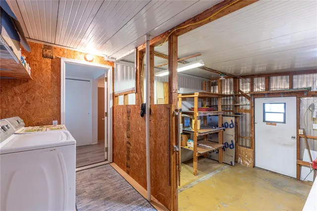 a view of a basketball court