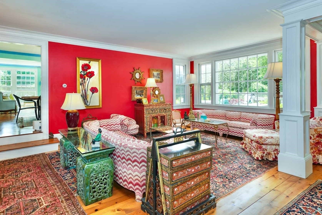 1 Louis Field Road Edgartown, MA 02539 - Photo 15 of 23 a living room with furniture and a large window