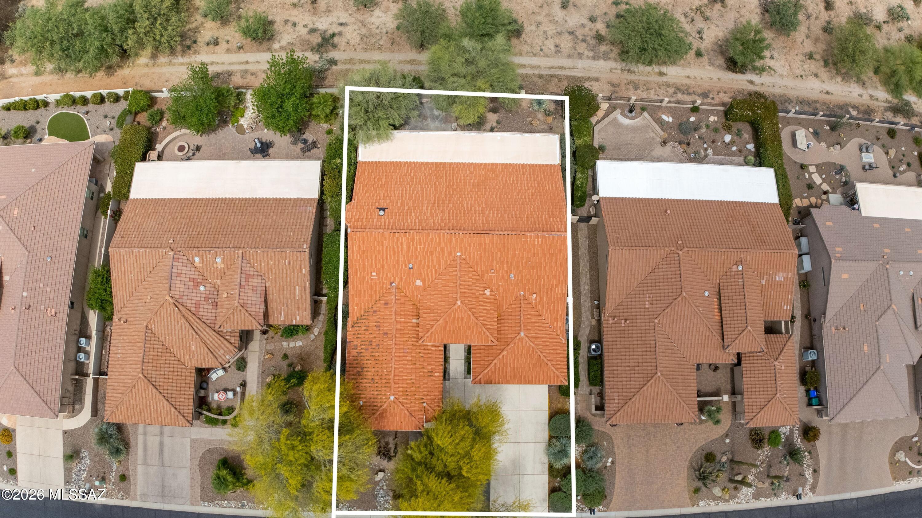 62090 East Northwood Road Tucson, AZ 85739 - Photo 2 of 49 Overhead View