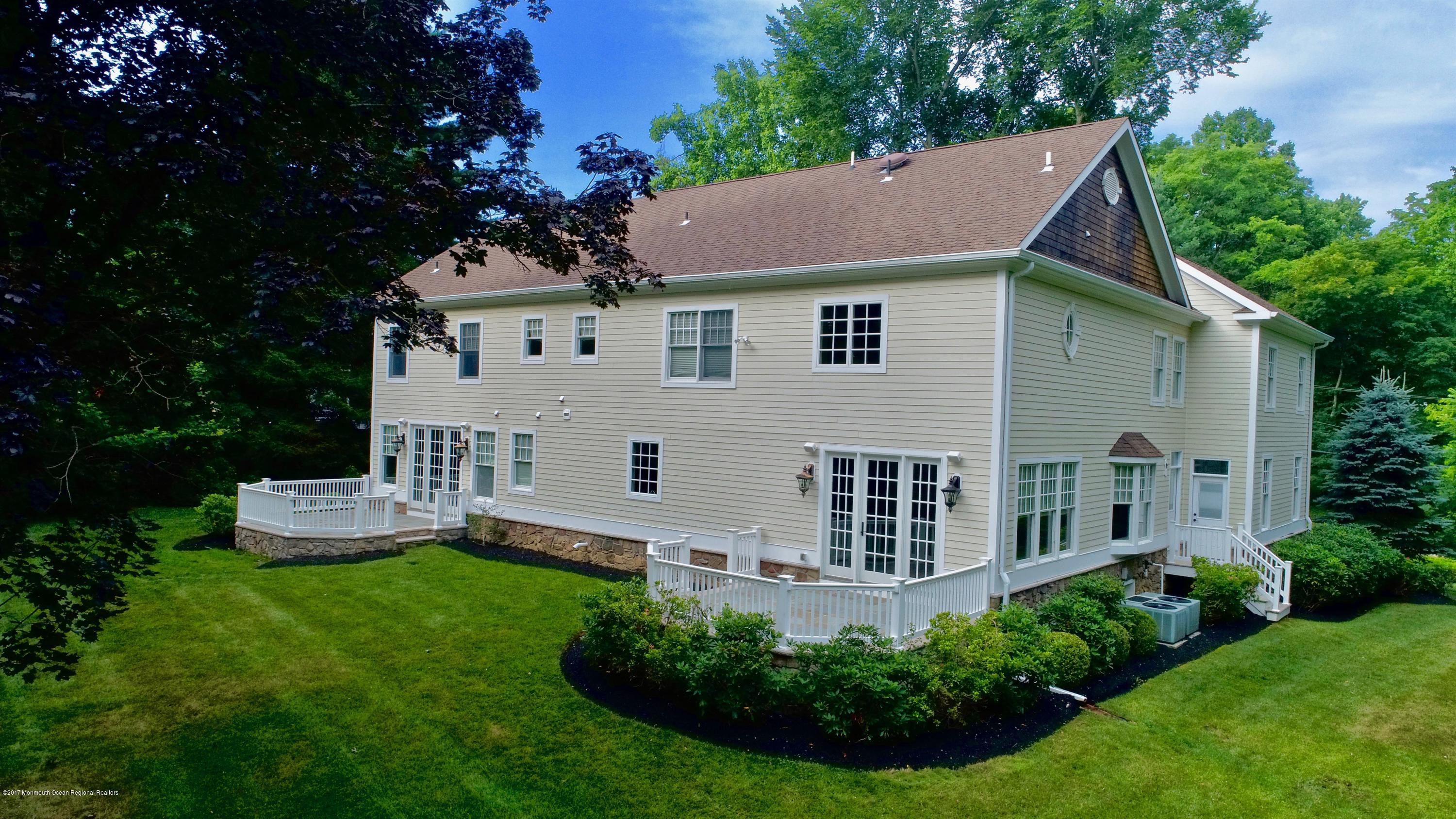 5 Woodhollow Road Colts Neck, NJ 07722 - Photo 6 of 40 Rear Facade