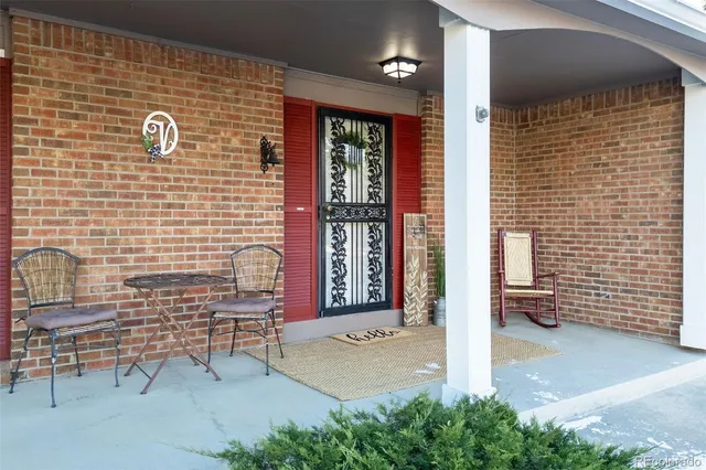 a view of an outdoor space with porch