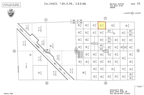 $39,500 | 0 Stoddard Mountain, Barstow, CA 92311