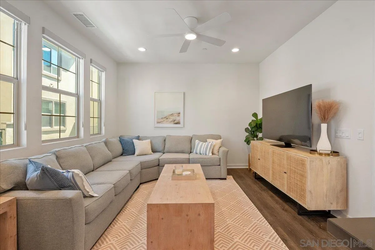 328 Paddle Court Santee, CA 92071 - Photo 21 of 45 a living room with furniture and a flat screen tv