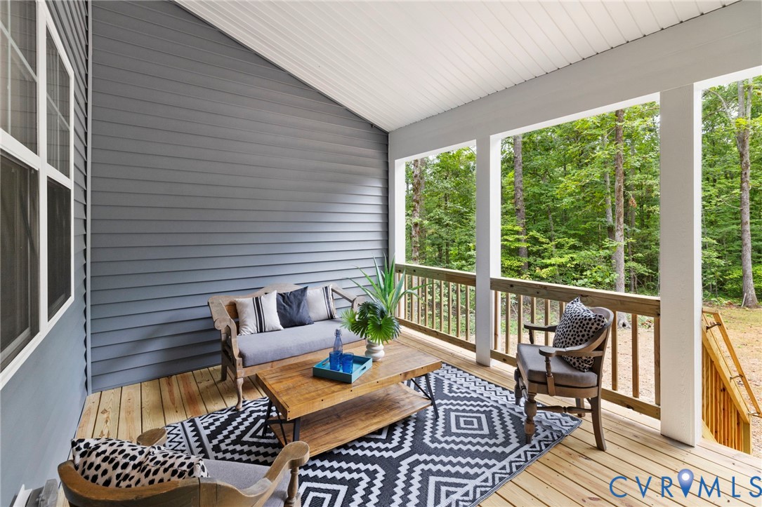 13030 Alsandair Drive Chesterfield, VA 23838 - Photo 30 of 33 Wooden deck with an outdoor living space