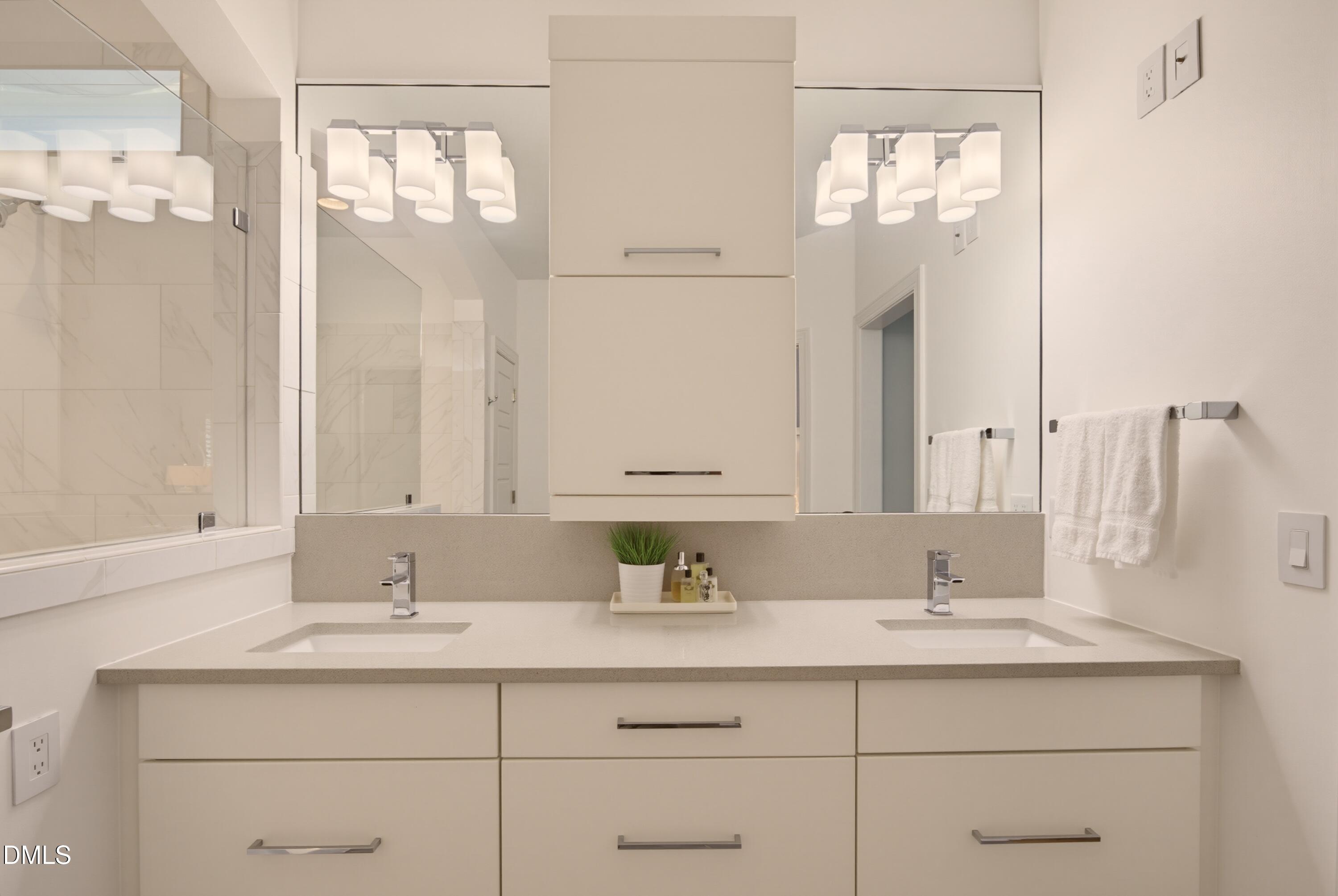 11821 Friendship Oak Trail Raleigh, NC 27613 - Photo 30 of 49 Custom dual sink vanity