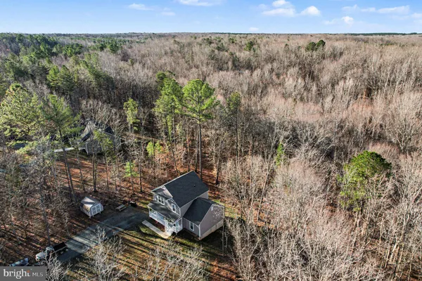 a view of a bench in garden
