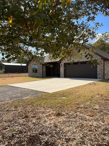 a swimming pool with an outdoor space