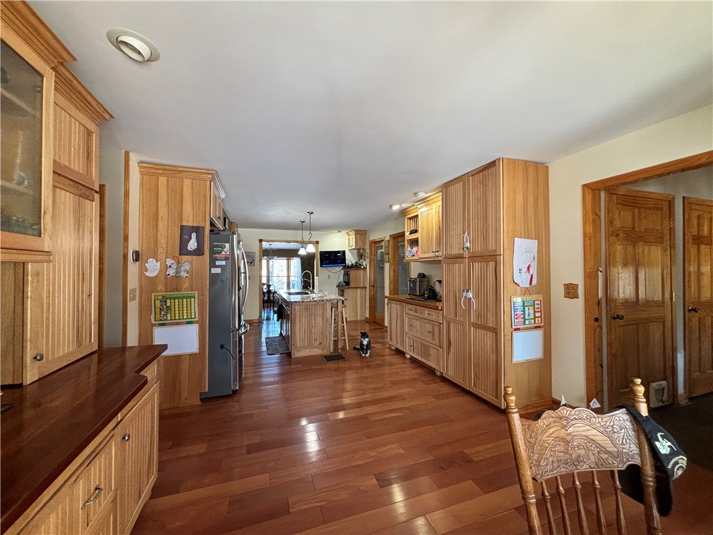 172 Hawks Road Pittsfield, NY 13411 - Photo 7 of 45 Plenty of storage in this kitchen with gleaming ro