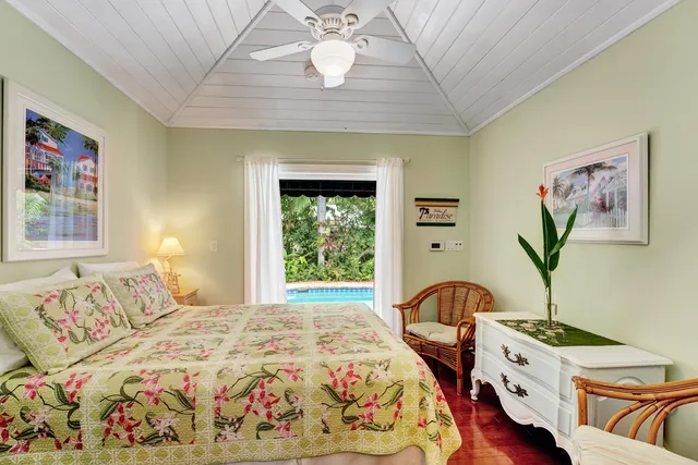 an outdoor space with patio