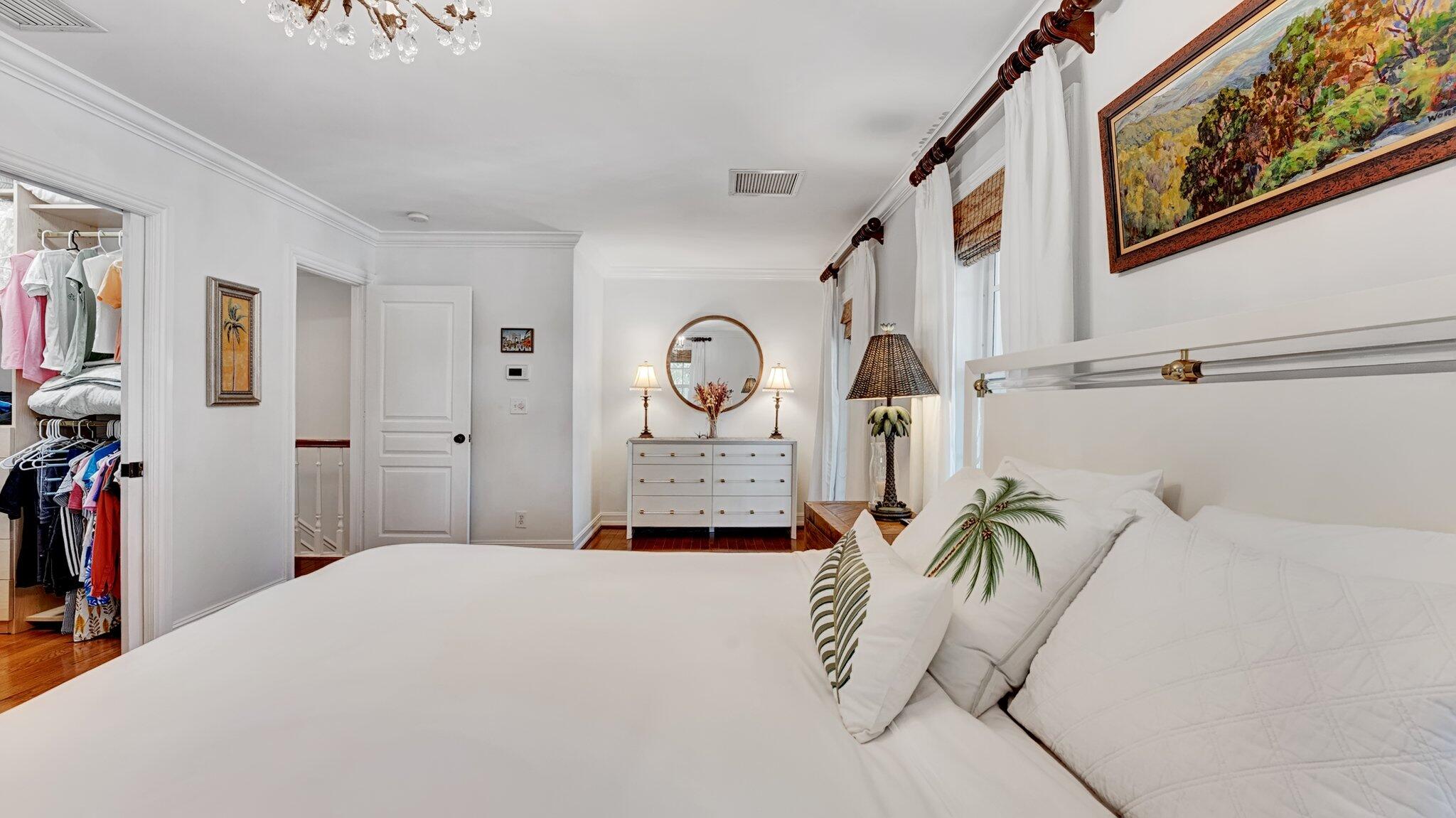 306 North Swinton Avenue Delray Beach, FL 33444 - Photo 26 of 53 a bedroom with bed and a table