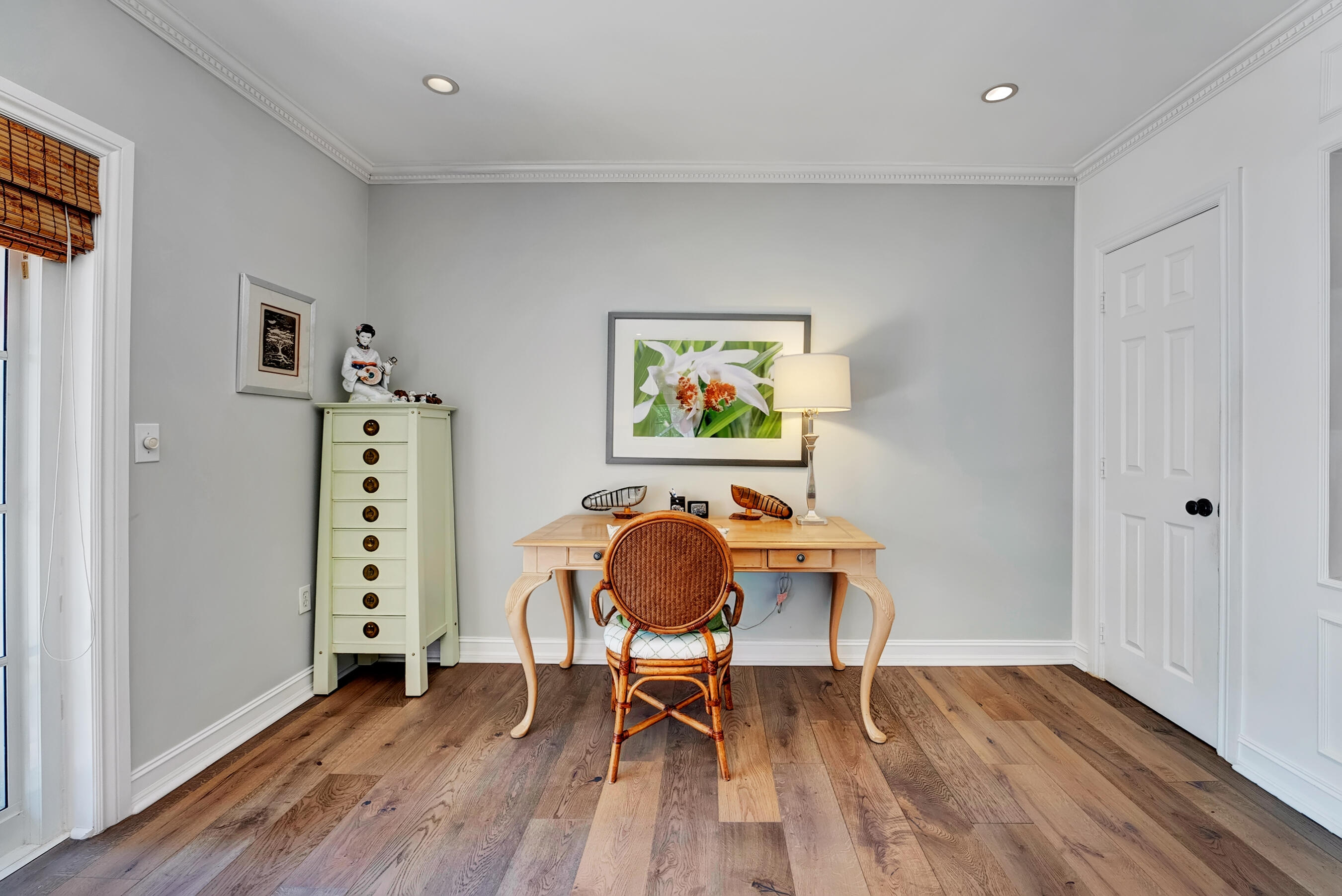 306 North Swinton Avenue Delray Beach, FL 33444 - Photo 44 of 53 a workspace room with furniture and wooden floor