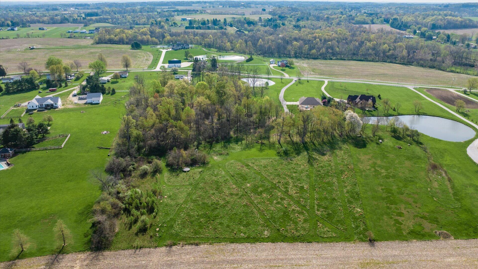 4225 Election House Road Northwest Lancaster, OH 43130 - Photo 86 of 96 Drone view from back of property