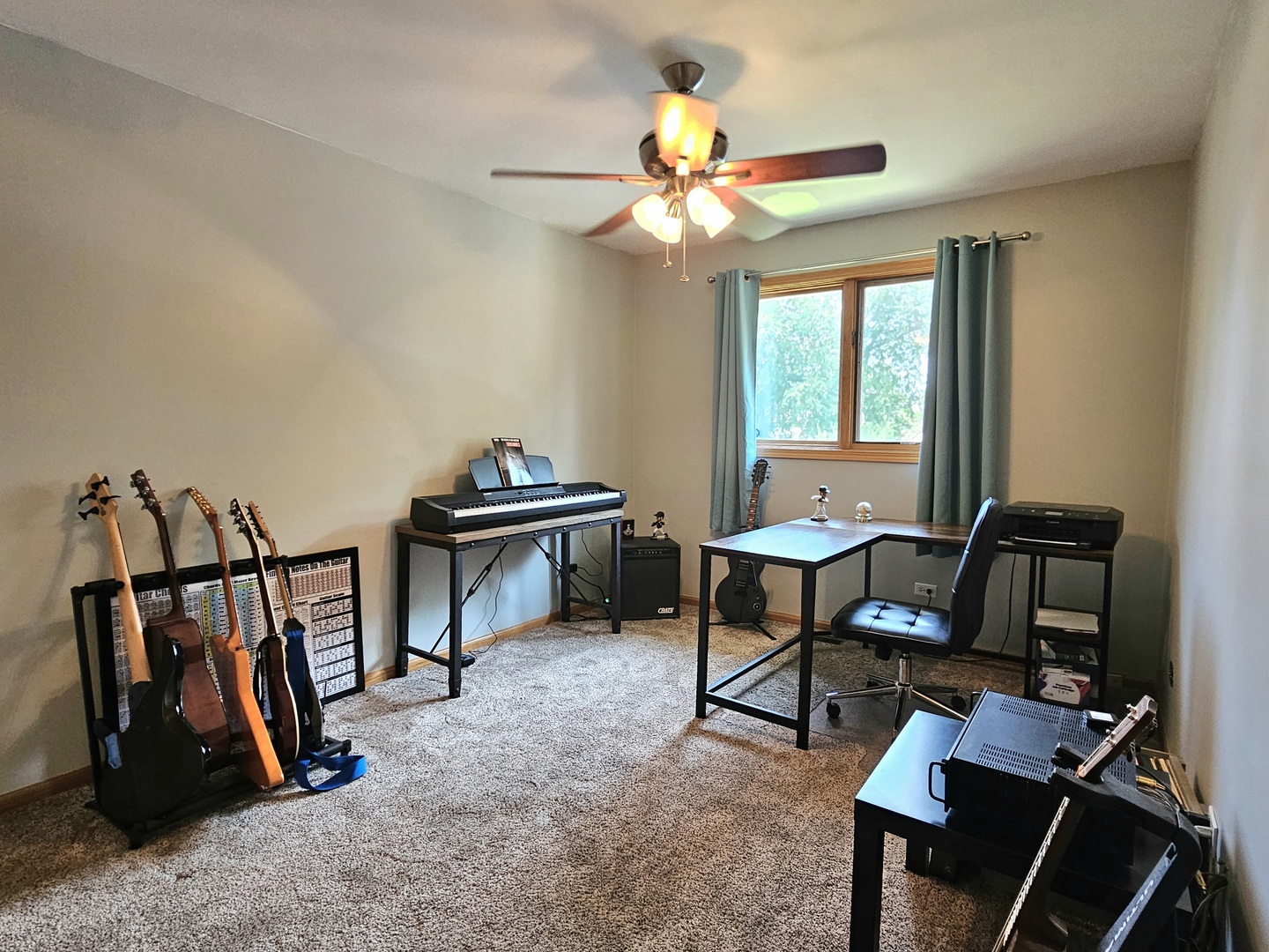 19451 Lancaster Drive Mokena, IL 60448 - Photo 11 of 32 a view of a workspace with furniture and a window