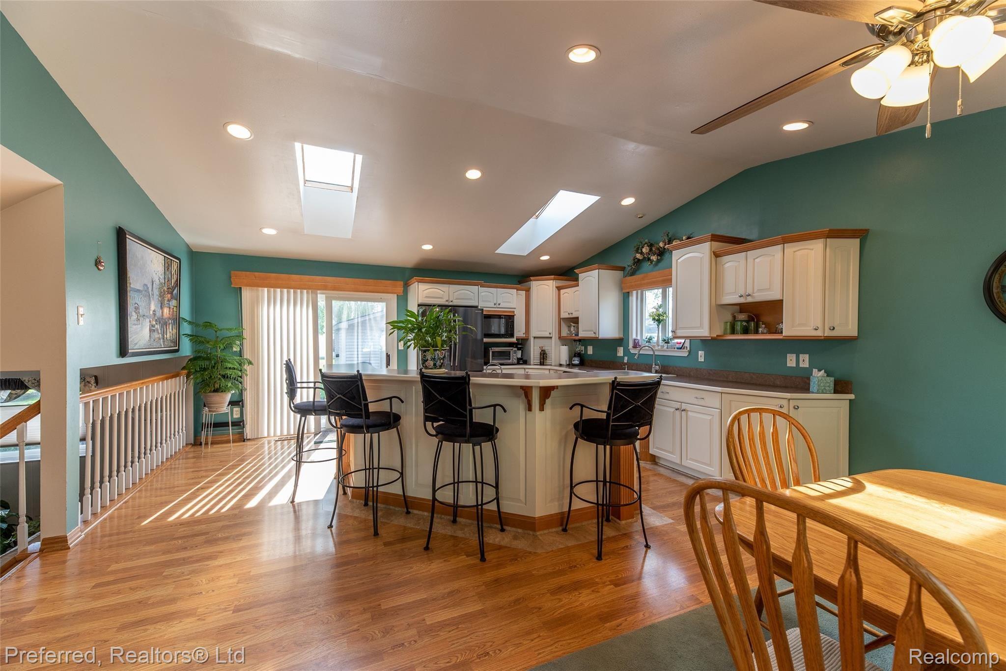1627 Rustic Ridge Road Canton, MI 48188 - Photo 8 of 30 Large Open Kitchen currently LR area is used for Dining Table