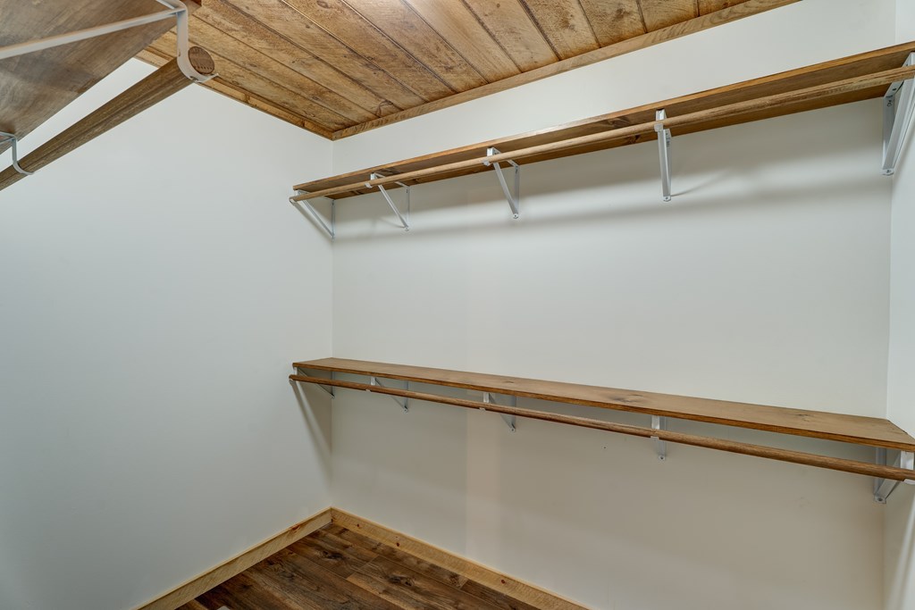 3448 Lickskillet Road Epworth, GA 30541 - Photo 19 of 71 a close up view of racks on the wall