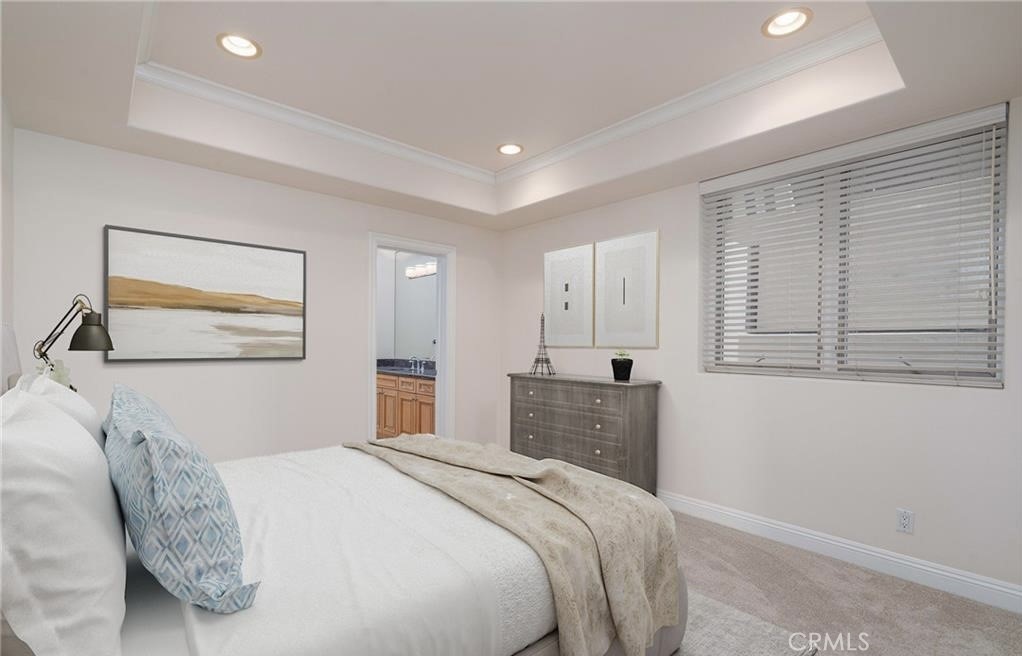 2420 The Strand Manhattan Beach, CA 90266 - Photo 33 of 42 a bedroom with a large bed and a window