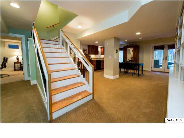 1872 Field Road Charlottesville, VA 22903 - Photo 16 of 29 Exquisite walkout basement complete with bedroom/bonus room, study/office, storage/utility room, wet bar and rec room.