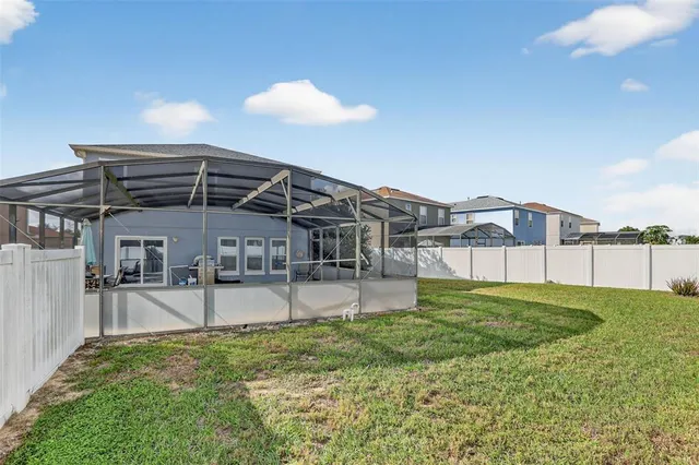 a house view with a outdoor space