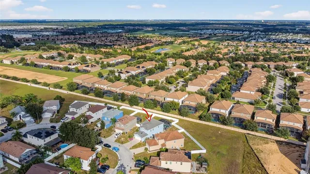 a view of sky from balcony