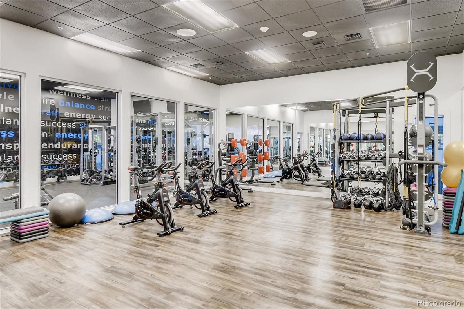 1301 Speer Boulevard, Unit 403 Denver, CO 80204 - Photo 15 of 26 a view of a room with gym equipment