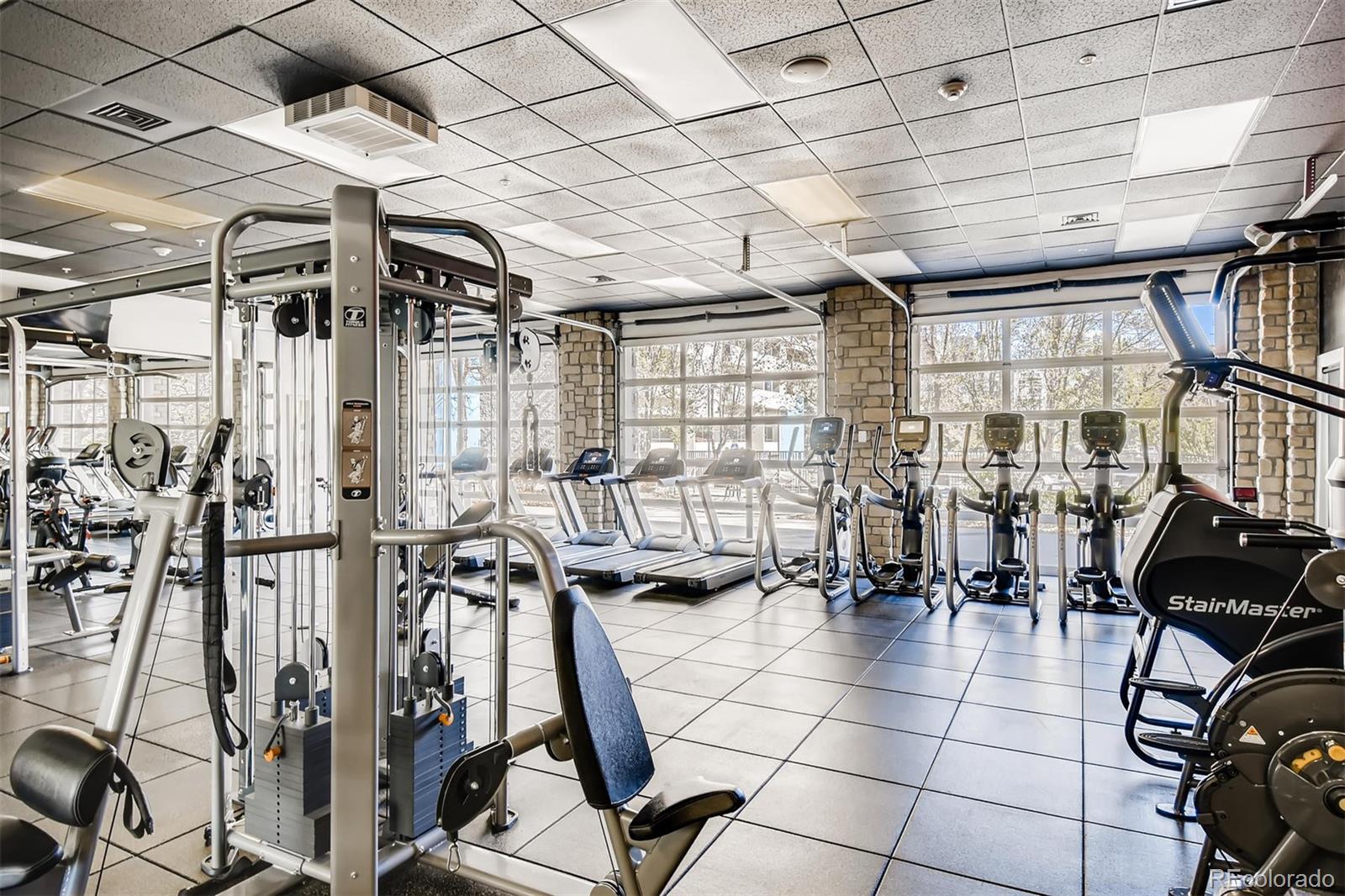 1301 Speer Boulevard, Unit 403 Denver, CO 80204 - Photo 17 of 26 a view of gym