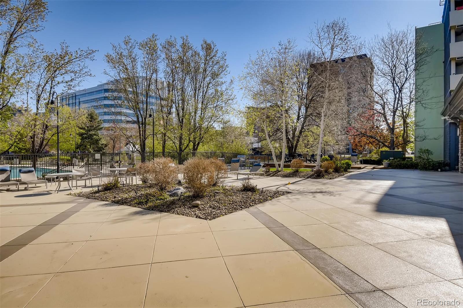 1301 Speer Boulevard, Unit 403 Denver, CO 80204 - Photo 23 of 26 a view of a pathway with a yard