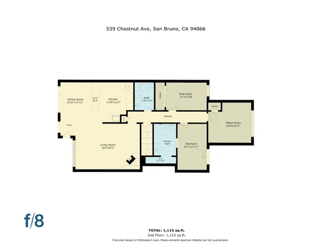 a picture of a floor plan