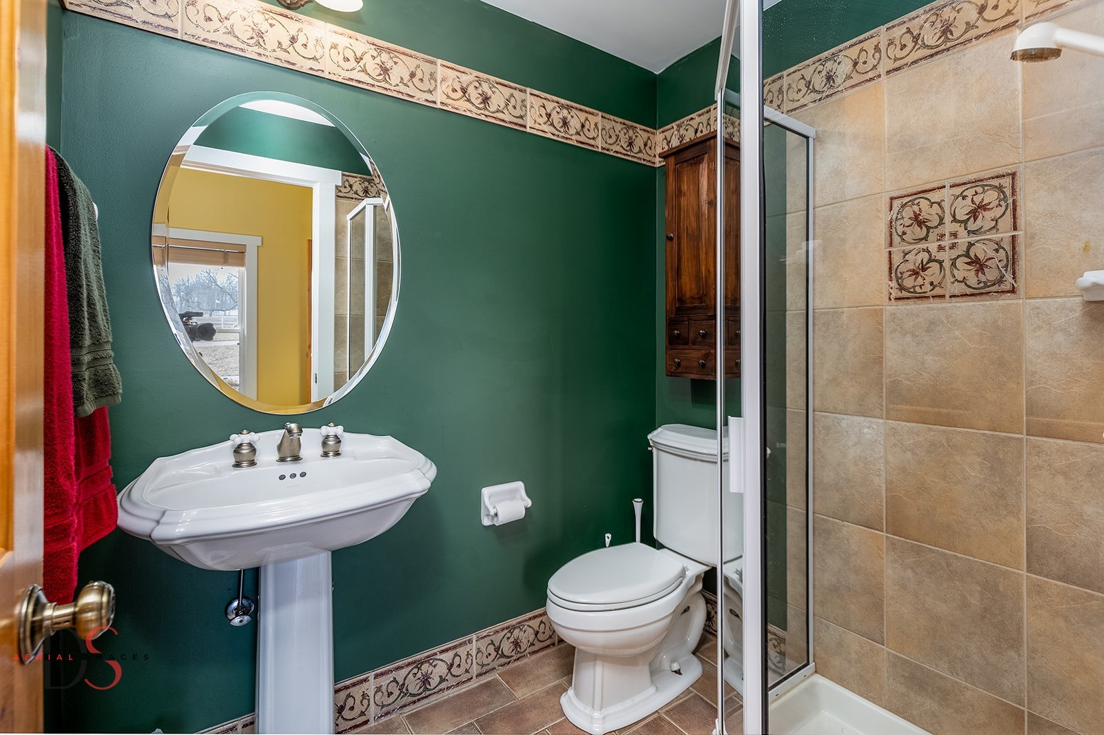 10978 A Crimmin Road Newark, IL 60541 - Photo 13 of 24 a bathroom with a sink toilet and a mirror