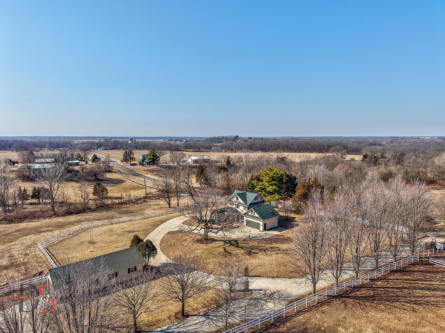 10978 A Crimmin Road Newark, IL 60541 - Photo 7 of 24 an aerial view of residential building and car parked