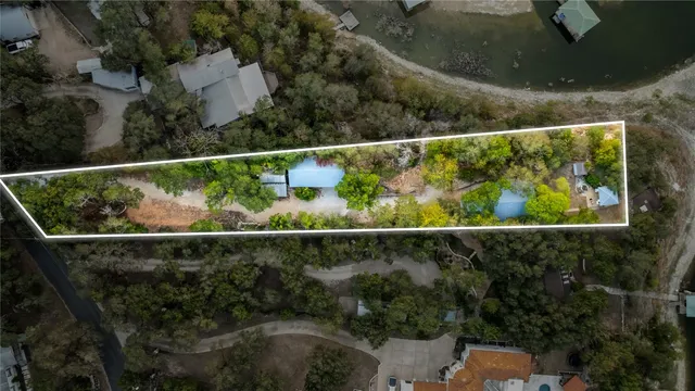 a view of a city and an ocean view